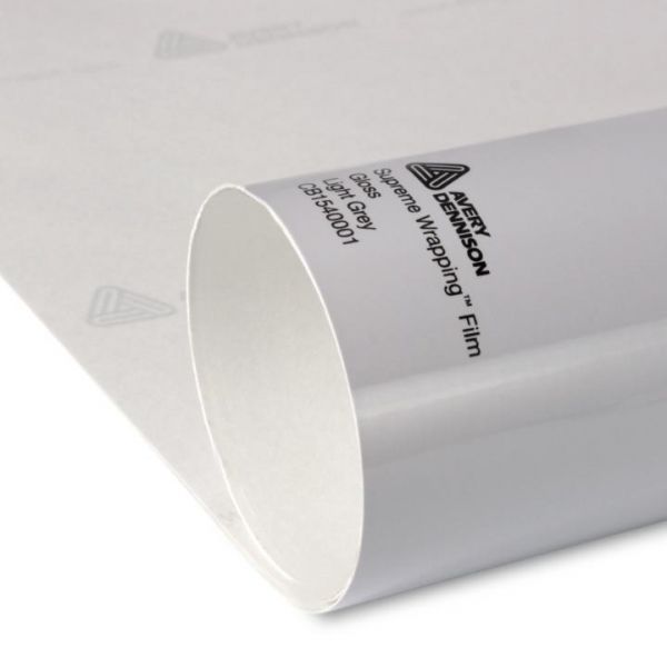 Avery Dennison® Supreme Car Wrapping Film Gloss Light Grey