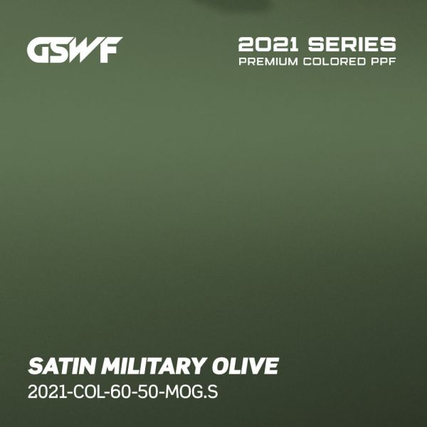 GSWF® Infused Color Satin Military Olive