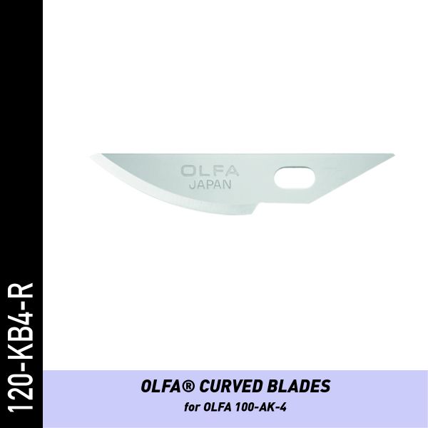 OLFA Klingen KB4-R/5 für Cutter AK-4 | Folienmesser