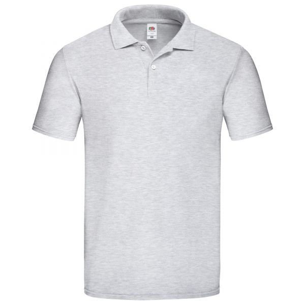 Fruit of the Loom® Original Polo Poloshirt Herren 630500 graumeliert