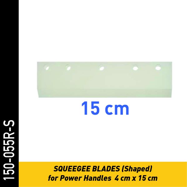 SQUEEGEE BLADE (Shaped) -für Power Handle, 15 cm