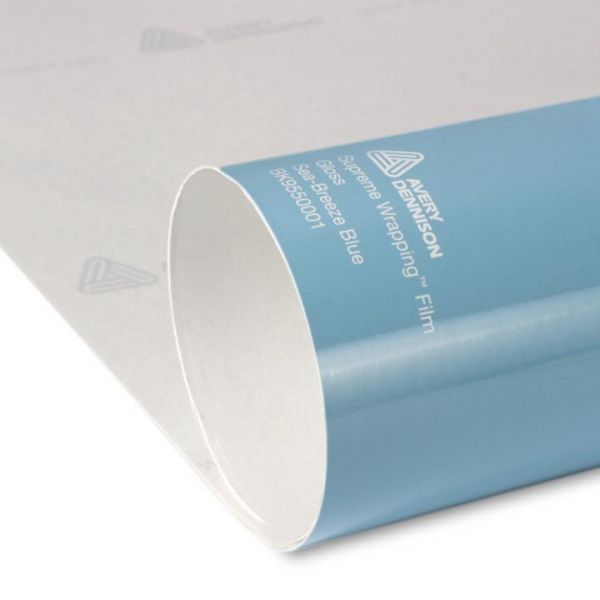 Avery Dennison® Supreme Car Wrapping Film Gloss Sea Breeze Blue