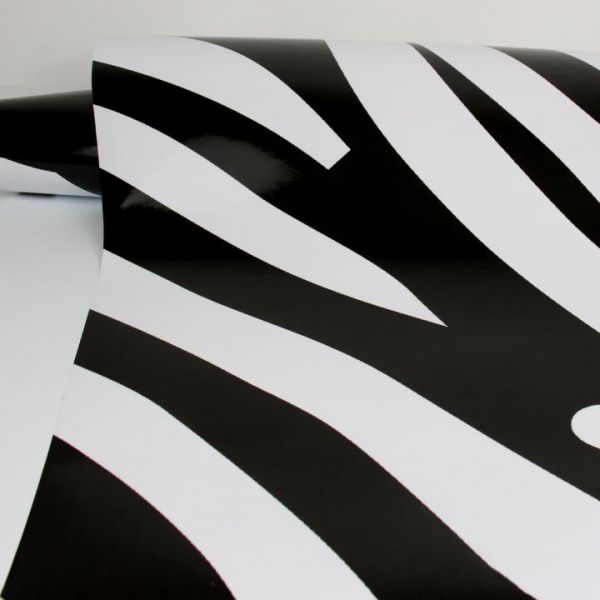Rapid Teck® Stickerbomb Car Wrapping Autofolie Zebra