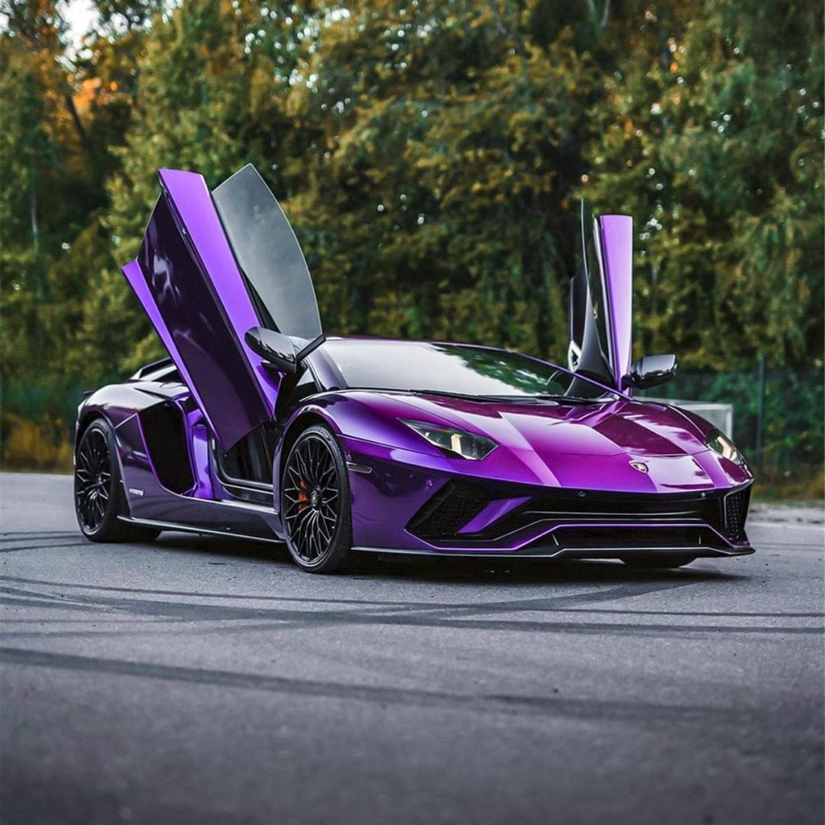 TeckWrap RB04-HD Passionate Purple Glanz Folie