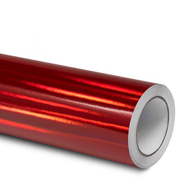 Rapid Teck® Oil Slick Autofolie Hologramm Rainbow Rot