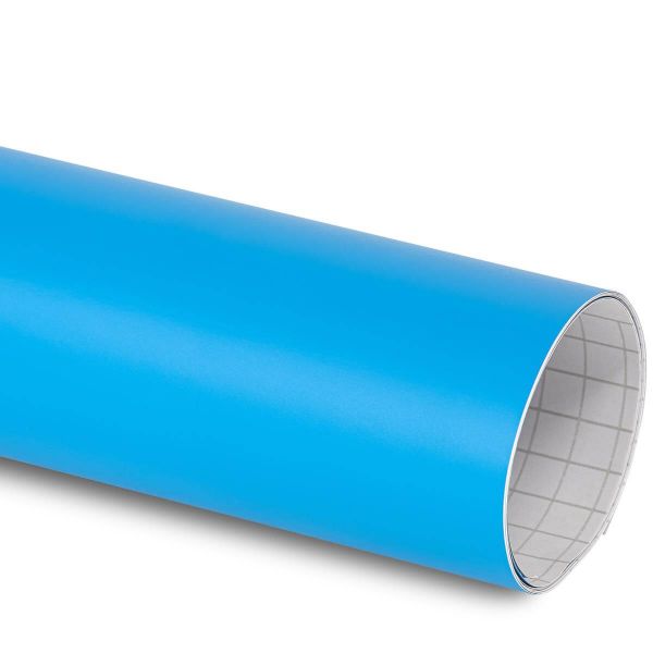 Car Wrapping Autofolie selbsklebend Lufkanal Folie Auto selber folieren Hellblau