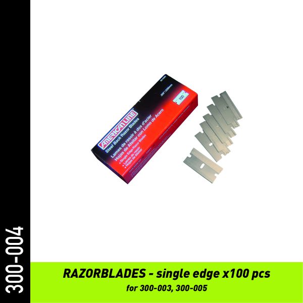 Rasierklingen Single-Edge - 100 Stck. 25,4mm