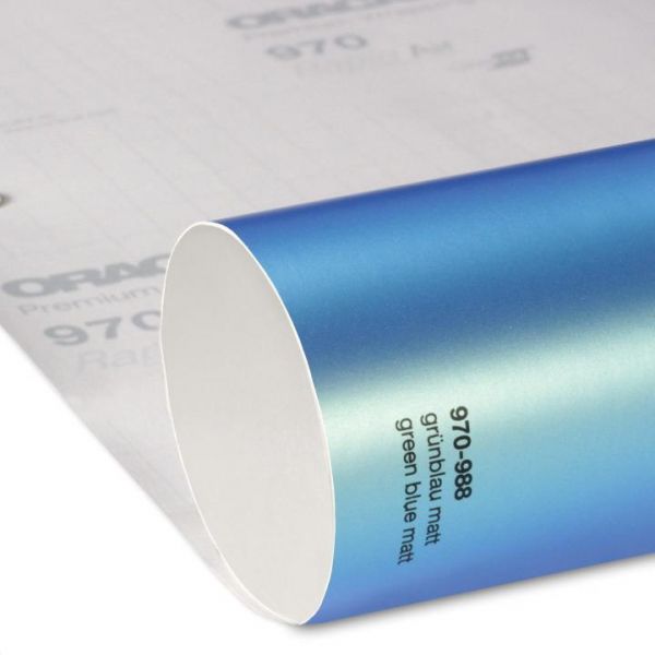 Oracal® 970RA Premium Shift 988 Grün-Blau Matt