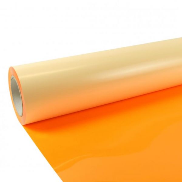 Poli-Flex® Premium Bügelfolie Flexfolie 442 Neon-Orange