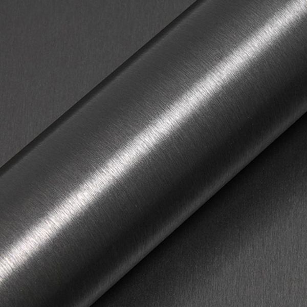 Hexis® SKINTAC HX30BAGANB Gebürstetes Aluminium Anthrazitgrau