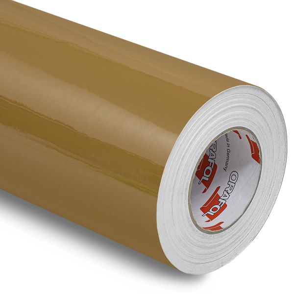 Oracal 951c Premium Cast Plotterfolie Vinylfolie Klebefolie selbstklebend 811 Sahara-Beige Glanz