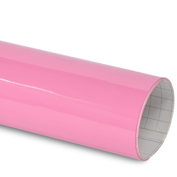 Rapid Teck Premium Glanz Car Wrapping Autofolie Glanz Pink