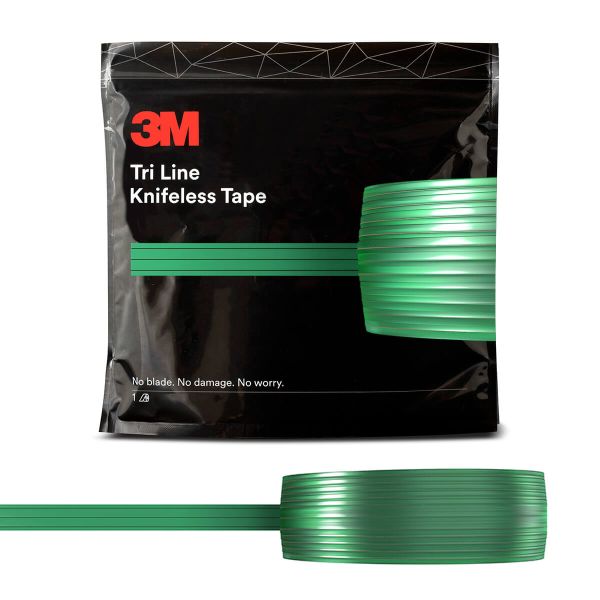 3M Knifless Tape Tri Line 9 mm Schneideband für Folien mit 3 Fäden zum Messerlosen schneiden