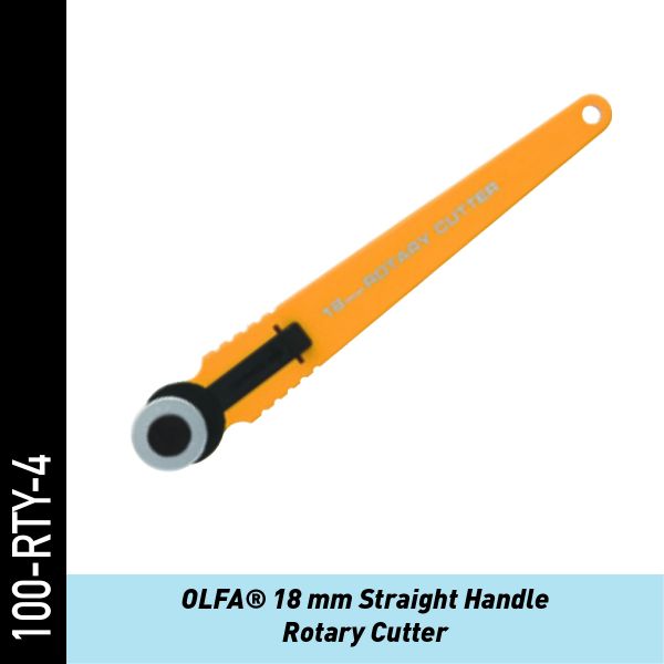 OLFA Straight Handle Rotationsmesser - 18 mm | Folienmesser