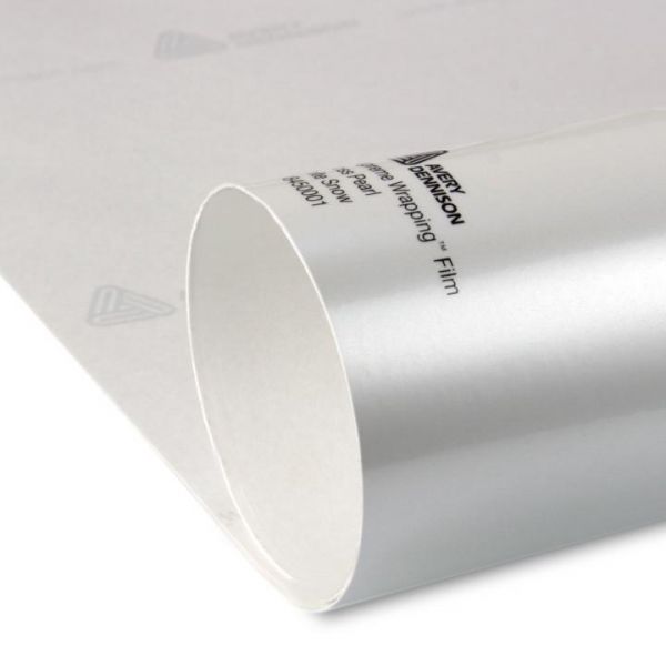 Avery Dennison® Supreme Car Wrapping Film Snow White Pearl