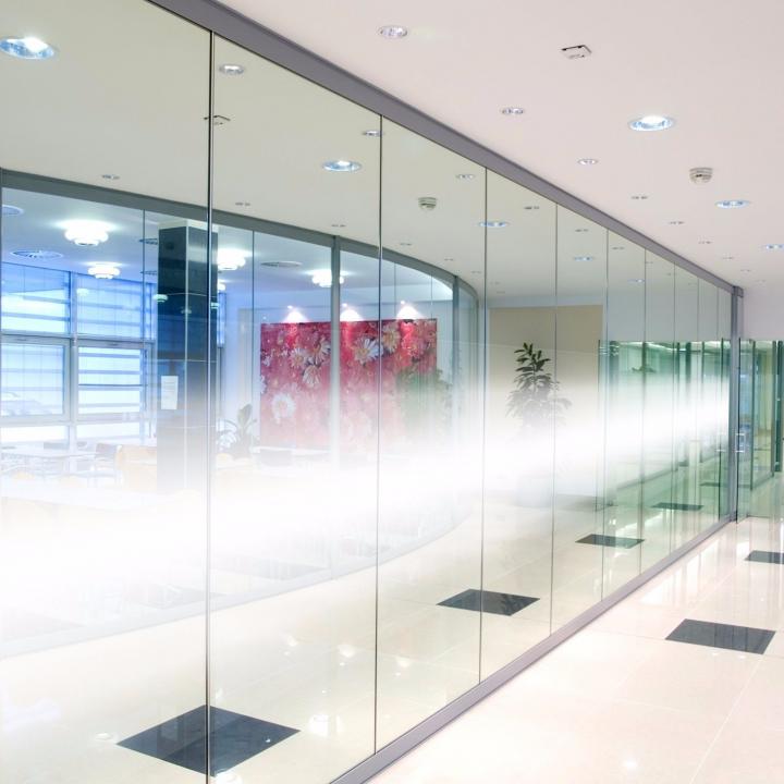 Milchglas-Folie Fenster Sichtschutz 63 x 122 cm Plotter Folie Glas 5,9€/m² 