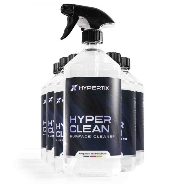 6x 1 Liter HyperClean Surface Cleaner - Car Wrapping Oberflächenreiniger Folien Untergrund Reiniger