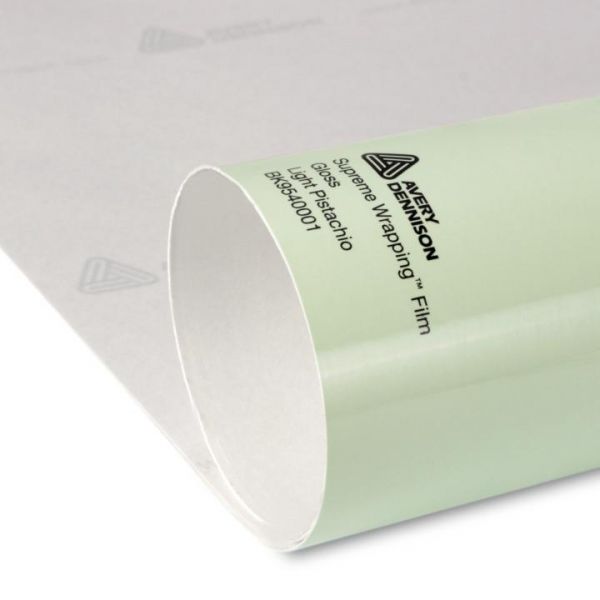Avery Dennison® Supreme Car Wrapping Film Gloss Light Pistachio