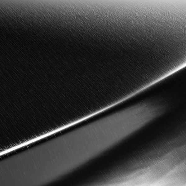 3M 2080 Wrap Film Brushed Aluminium Autofolie Car Wrapping BR212 Brushed Black Metallic