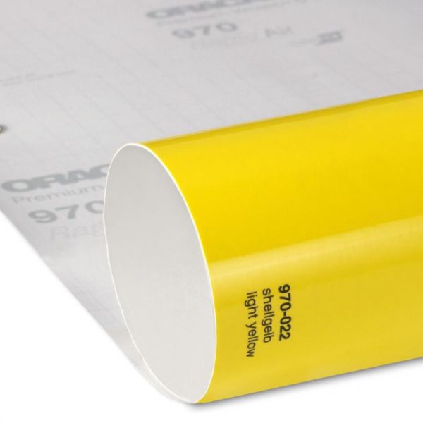 Oracal® 970RA Glanz 022 Shell-Gelb