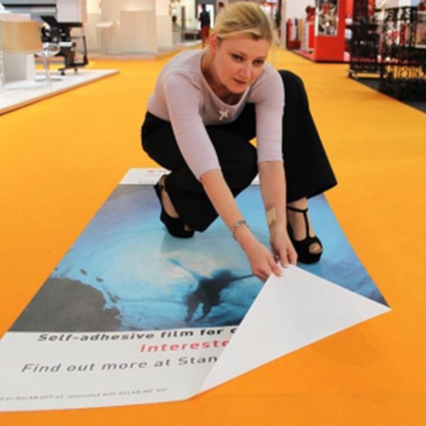 ASLAN® DFP 49 WrapTheCarpet Digitaldruckfolie – Floor Graphics für Teppichböden Teppich Folie