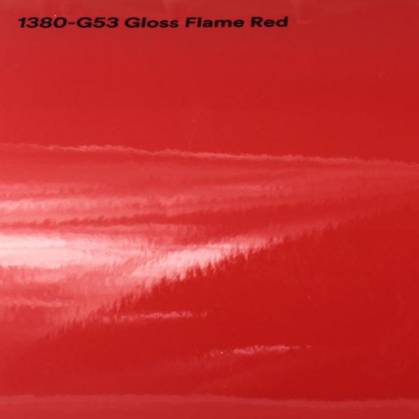 3M 1380 G53 Gloss Flame Red