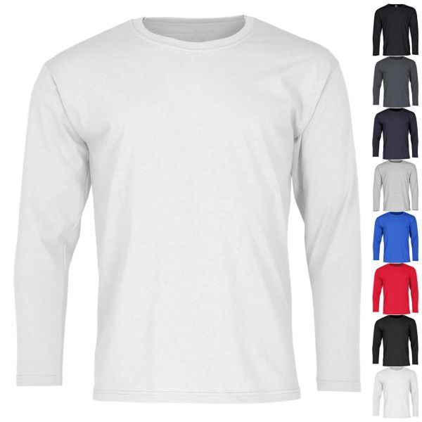 Fruit of the Loom® Valueweight Long Sleeve T weiß