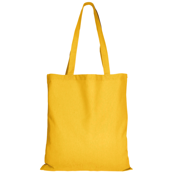 Texxilla Baumwolltasche Classic mit zwei langen Henkeln sonnenblumengelb