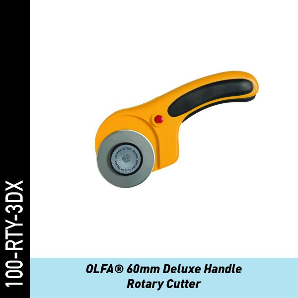 OLFA Deluxe Handle Rotationsmesser - 60 mm | Folienmesser