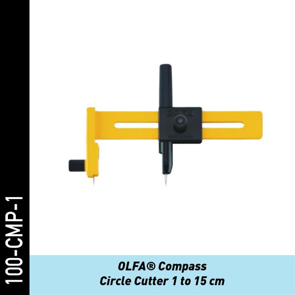 OLFA Kreis - Cutter - 1-15 cm | Folienmesser