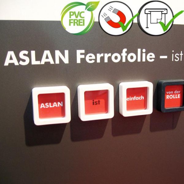 Aslan FF410 selbstklebende Magnetfolie FerroSoft