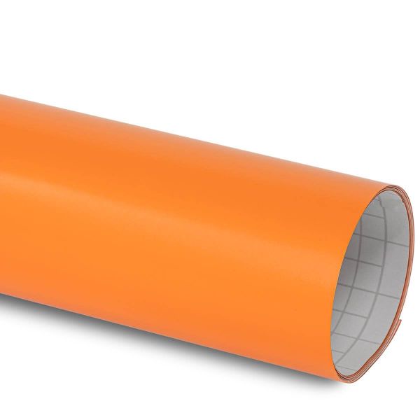 Car Wrapping Autofolie selbsklebend Lufkanal Folie Auto selber folieren Orange