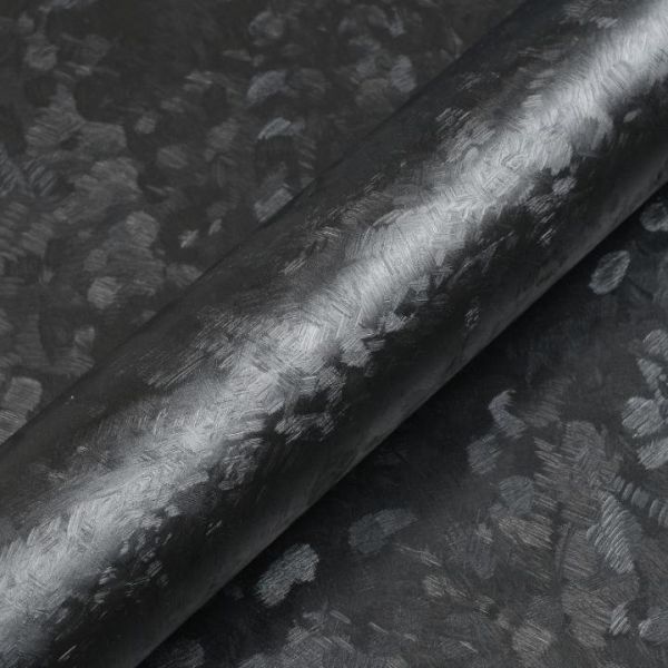 Hexis® SKINTAC Forged Black Carbon Fiber Satin Autofolie | 152 cm Breite