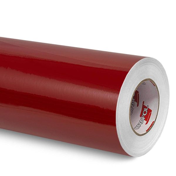 Oracal® 751c 348 Scarlet Red Glanz High Performance Cast Plotterfolie Vinyl Folie selbstklebend