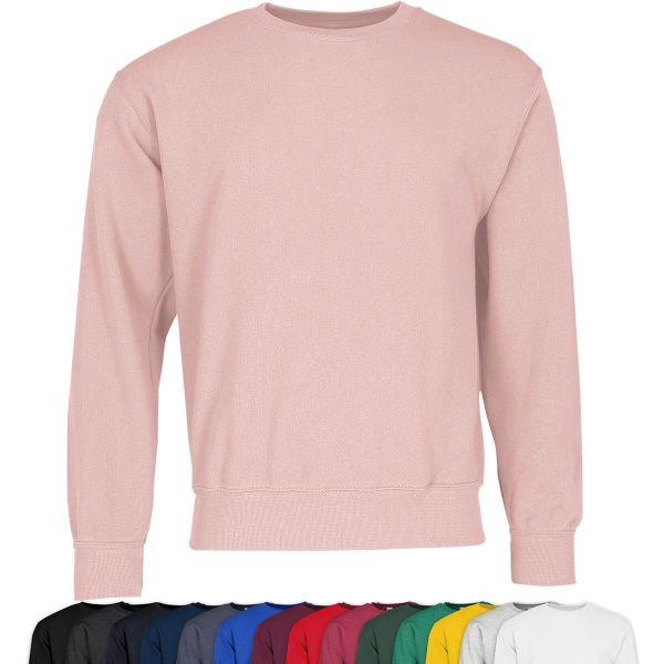 Fruit of the Loom® Classic Set-In Sweat Herren Sweatshirt Pullover 622020 Powder Rose