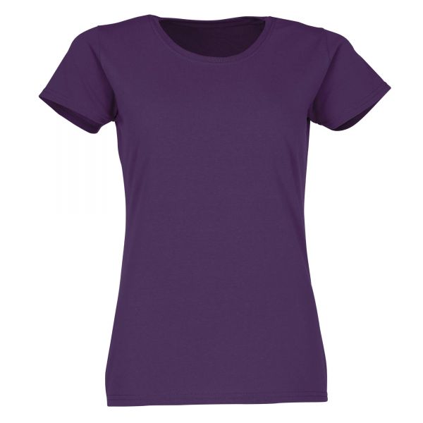Fruit of the Loom® Valueweight T Lady-Fit T | T-Shirt violett