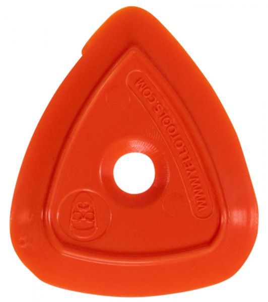 Yel-Lo Plek Blade dünne Spezial-Rakel für Detailfolierungen Orange Werbetechnik Yellotools