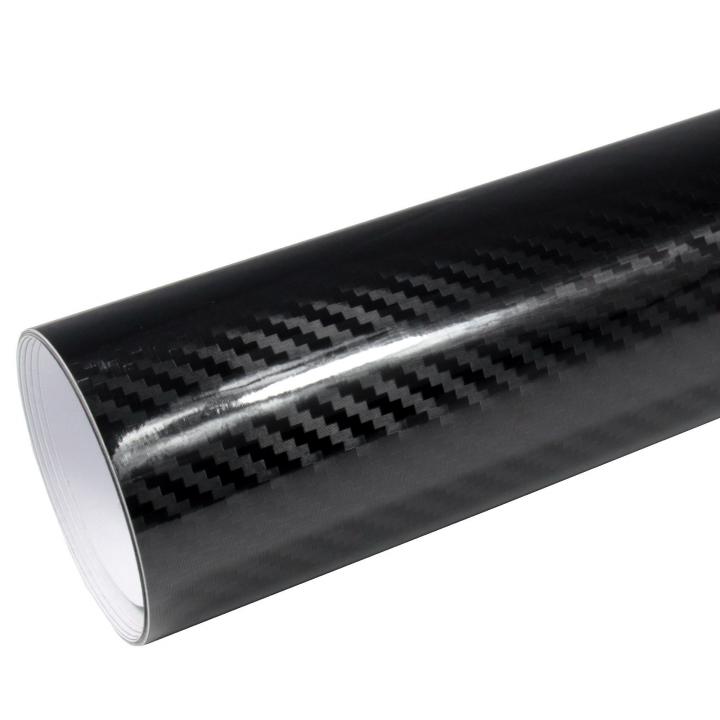 Carbon Auto Folie schwarz Glanz  Hochglanz PREMIUM 2D 3D 4D 5D 22,20€/ m² 