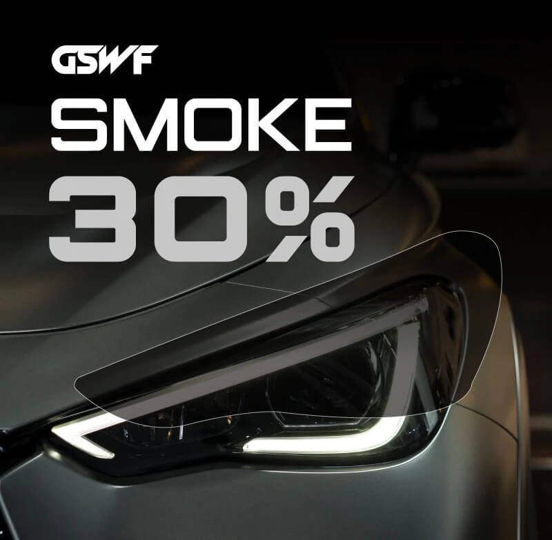 GSWF® Smoke | Scheinwerferfolie | Rücklichtfolie | Schiebedachfolie |  Schutzfolie | Tönungsfolie