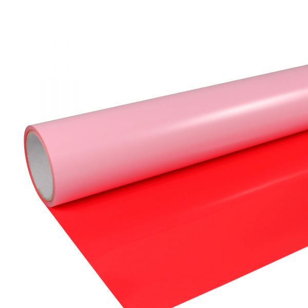 Poli-Flex® Premium Bügelfolie Flexfolie 690 Neon Red