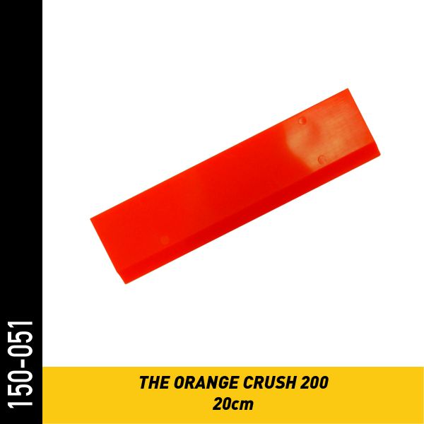 Polyurethan-Rakel Orange Crush -13 cm | 20 cm