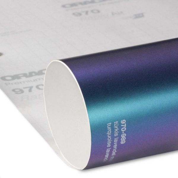 Oracal® 970RA Premium Shift 989 Türkis-Lavendel Matt