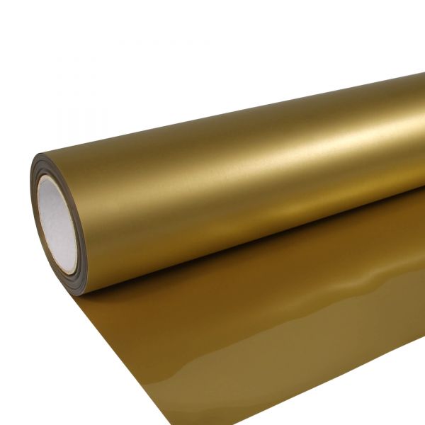 Poli-Flex® Premium Bügelfolie Flexfolie 4293 Glossy Gold