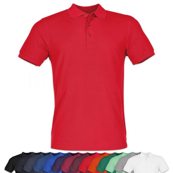 Fruit of the Loom® Men's Iconic Polo | Poloshirt rot