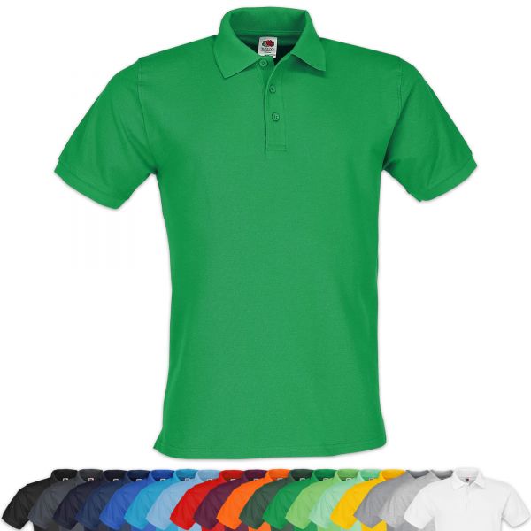 Fruit of the Loom® Premium Polo | Poloshirt maigrün