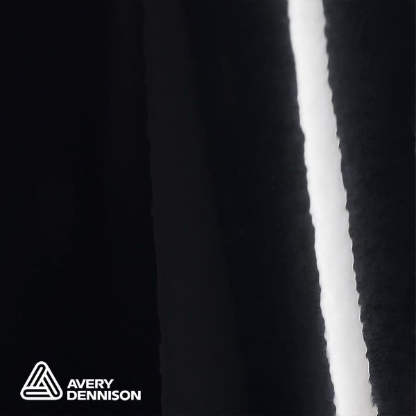 Avery Dennison® Supreme Car Wrapping Film Gloss Obsidian Black BU9400001