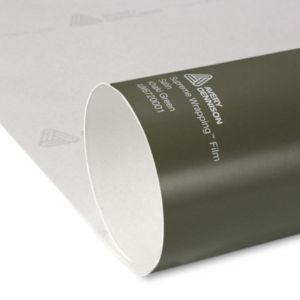 Avery Dennison® Supreme Wrapping Film Satin Khaki Green