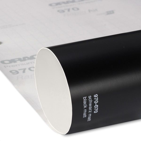 Oracal® 970RA+ ProSlide Premium Wrapping Cast Autofolie repositionierbar 070 Schwarz Matt - ProSlide