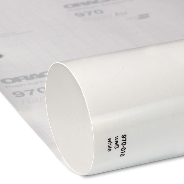 Oracal® 970RA+ ProSlide Premium Wrapping Cast Autofolie repositionierbar 010 Weiß Glanz - ProSlide