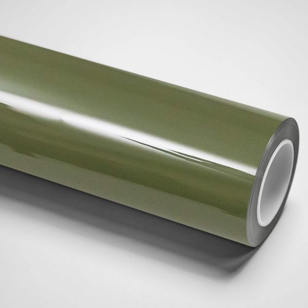 Inozetek Premium Wrapping Film Super Gloss Khaki Green SG012